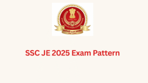 SSC JE 2025 Exam Pattern
