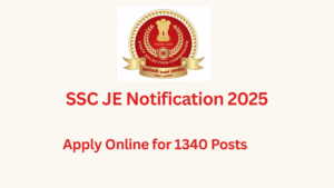 SSC JE Notification 2025