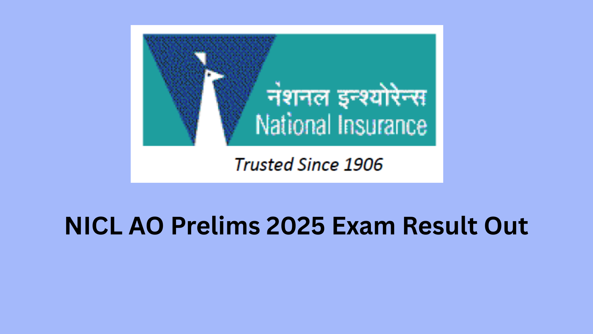 NICL AO Prelims 2025 Exam Result Out
