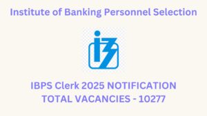 ibps clerk 2025-26 notification